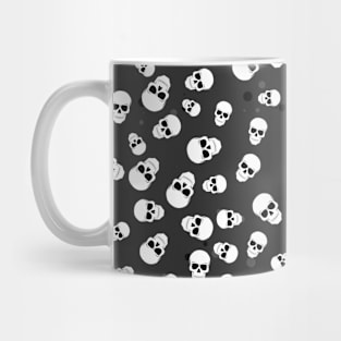 Halloween Skulls Pattern Mug